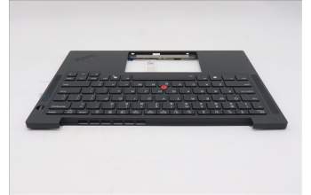 Lenovo 5M11S38111 C-Cover with keyboard, English, Black, Backlight, WWAN, US