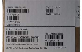 Lenovo 5M11S53525 MECH_ASM BL KB BK MG WW SWE/FIN LTN