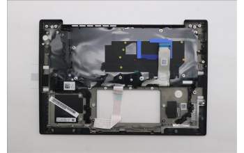 Lenovo 5M11S53528 C-Cover with keyboard, Switzerland, Black, Backlight, WWAN, UK