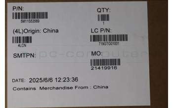 Lenovo 5M11S53569 MECH_ASM OLED AGARAS 500N TS 5MP IR BK