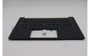 Lenovo 5M11S53759 C-Abdeckung mit Tastatur, Spanisch, schwarz, Hintergrundbeleuchtung