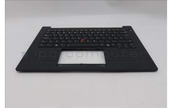 Lenovo 5M11T54303 C-Cover with keyboard, Portuguese, Black, Backlight, UK