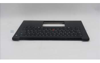 Lenovo 5M11T55191 C-Abdeckung mit Tastatur, Slowenisch, schwarz, Hintergrundbeleuchtung, Chipkartenleser