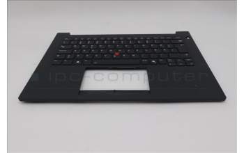 Lenovo 5M11T55199 C-Abdeckung mit Tastatur, Schwedisch/Finnisch, schwarz, Hintergrundbeleuchtung, Chipkartenleser