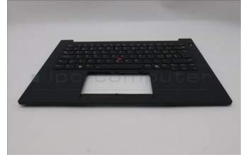Lenovo 5M11T55203 C-Abdeckung mit Tastatur, Schweiz, schwarz, Hintergrundbeleuchtung, Chipkartenleser