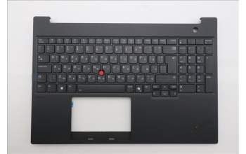Lenovo 5M11T55247 C-Abdeckung mit Tastatur, Bulgarisch, schwarz, Hintergrundbeleuchtung, Ziffernblock, GB