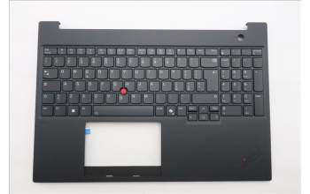 Lenovo 5M11T55290 C-Abdeckung mit Tastatur, Italienisch, schwarz, Hintergrundbeleuchtung, Ziffernblock