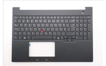 Lenovo 5M11T55301 C-Cover with keyboard, Norwegian, Black, Backlight, Number Pad, UK