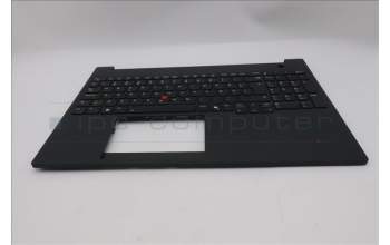 Lenovo 5M11T55320 C-Abdeckung mit Tastatur, Schwedisch/Finnisch, schwarz, Hintergrundbeleuchtung, Ziffernblock