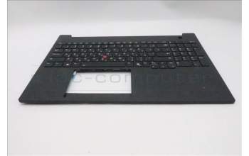 Lenovo 5M11T55392 C-Cover with keyboard, Hebrew, Black, Backlight, WWAN, Number Pad, US