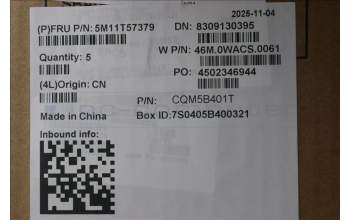 Lenovo 5M11T57379 MECH_ASM NoNFC CCvr+HBW KB ASM,SRX