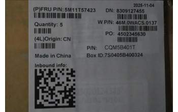 Lenovo 5M11T57423 MECH_ASM NoNFC CCvr+UK KB ASM,SRX