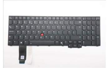 Lenovo 5M11T58892 Keyboard Internal, UK English, Black, Backlight, Numpad, UK