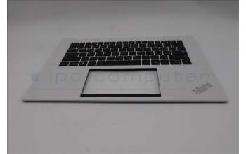 Lenovo 5M11T58904 C-Cover with keyboard, Arabic, White, FingerPrint, US