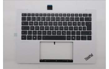 Lenovo 5M11U03802 MECH_ASM GRP_KBD_BZL_GER_WL_BKWH_DFN