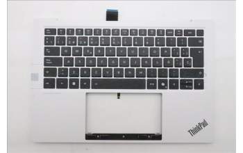 Lenovo 5M11U03817 MECH_ASM GRP_KBD_BZL_SPA_WL_BKWH_DFN