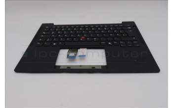 Lenovo 5M11U26785 C-Cover with keyboard, German, Black, WWAN, UK