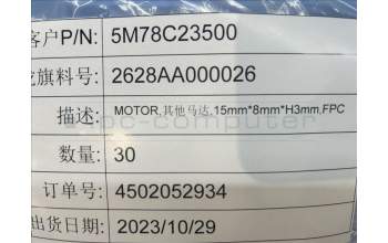 Lenovo 5M78C23500 9QGH1 Motor&*2628AA000026 CS