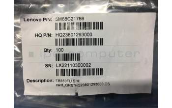 Lenovo 5M88C21766 TB350FU SIM card_GR&*HQ23801293000 CS