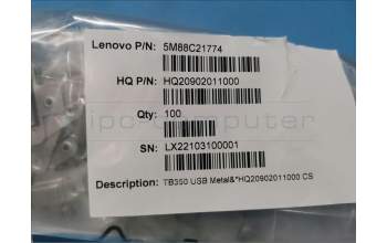 Lenovo 5M88C21774 TB350 USB Metal&*HQ20902011000 CS