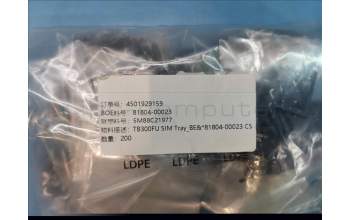 Lenovo 5M88C21977 TB300FU SIM Tray_BE&*81804-00023 CS