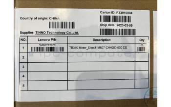 Lenovo 5M88C22205 TB310XU Motor_Steel&*M507-CH4000-000 CS