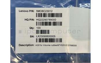 Lenovo 5MO8C23012 A301lv Volume rubber&*HQ22290789000
