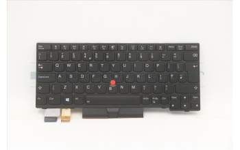 Lenovo 5N20V43205 Keyboard Internal, UK English, Black, Backlight, UK