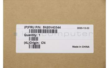 Lenovo 5N20V43344 Keyboard Internal, Italian, Black, Backlight, UK