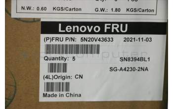 Lenovo 5N20V43633 NB_KYB CMSK-CS20,SV-BL,LTN,NOR