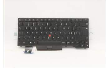 Lenovo 5N20V43890 Keyboard Internal, Swiss, Black, Non-Backlight, UK