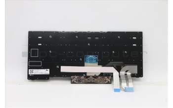 Lenovo 5N20V43893 Keyboard Internal, US English Euro, Non-Backlight, Black, US