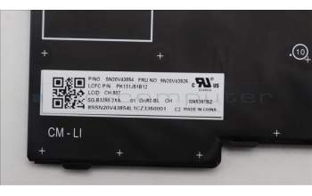 Lenovo 5N20V43926 NB_KYB CMFL-CS20,BK-BL,LTN,SWS