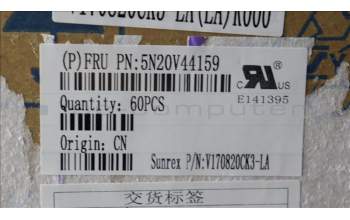 Lenovo 5N20V44159 NB_KYB CMFL-CS20,BK-NBL,SRX,LA SPA