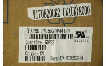 Lenovo 5N20V44180 NB_KYB CMFL-CS20,BK-NBL,SRX,UK