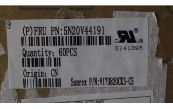 Lenovo 5N20V44191 NB_KYB CMFL-CS20,BK-NBL,SRX,CZE/SLK