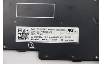 Lenovo 5N20V78044 NB_KYB CMNM-CS20,BK-NBL,LTN,SPA