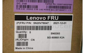 Lenovo 5N20V78047 NB_KYB CMNM-CS20,BK-NBL,LTN,GRE
