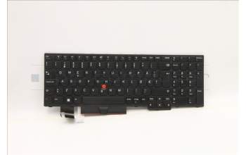 Lenovo 5N20V78052 Keyboard Internal, Norwegian, Black, Non-Backlight, w/Number, UK