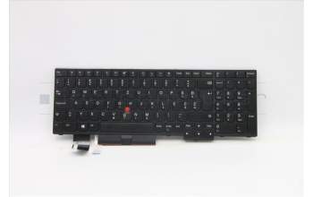 Lenovo 5N20V78055 Keyboard Internal, Slovenian, Non-Backlight, Black, w/Number, UK
