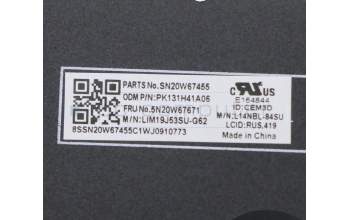 Lenovo 5N20W67671 NB_KYB CS20L FULL KBD CHY,NBL,B,RUS