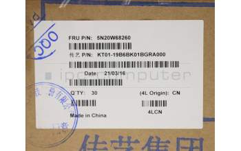 Lenovo 5N20W68260 Keyboard Internal, Bulgarian, Backlight, w/Number, UK