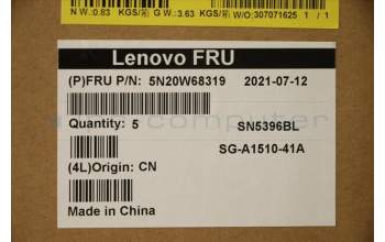 Lenovo 5N20W68319 Interne Tastatur, Türkisch, Hintergrundbeleuchtung, mit Ziffernblock
