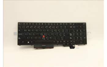 Lenovo 5N20X22777 Keyboard Internal, Arabic, Black, Non-Backlight, w/Number, US