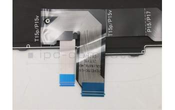 Lenovo 5N20X22915 Keyboard Internal, Czech/Slovak, Black, Backlight, UK