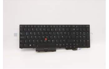 LENOVO 5N20X22931 Keyb T15p/P15v G1/G2/G3 - IS - BL