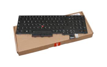 5N20X22963 Original Lenovo Tastatur DE (deutsch) schwarz mit Backlight und Mouse-Stick