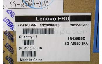 Lenovo 5N20X68863 NB_KYB CS20 FL-HC KBD LTN,BL,BK,POR