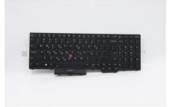 Lenovo 5N20Z74797 Keyboard Internal, Greek, Black, Backlight, w/Number, US