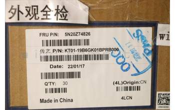 LENOVO 5N20Z74826 Keyb P15/T15g G1 BR - BL